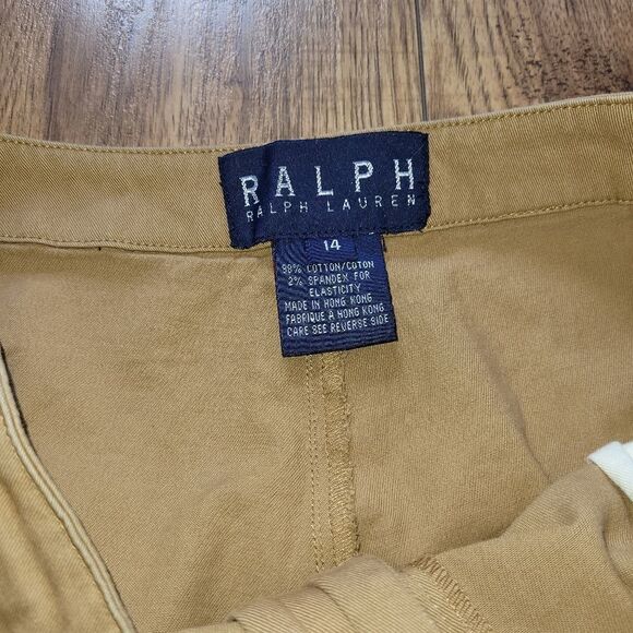 Ralph lauren brown capris  size 14 - Picture 4 of 6